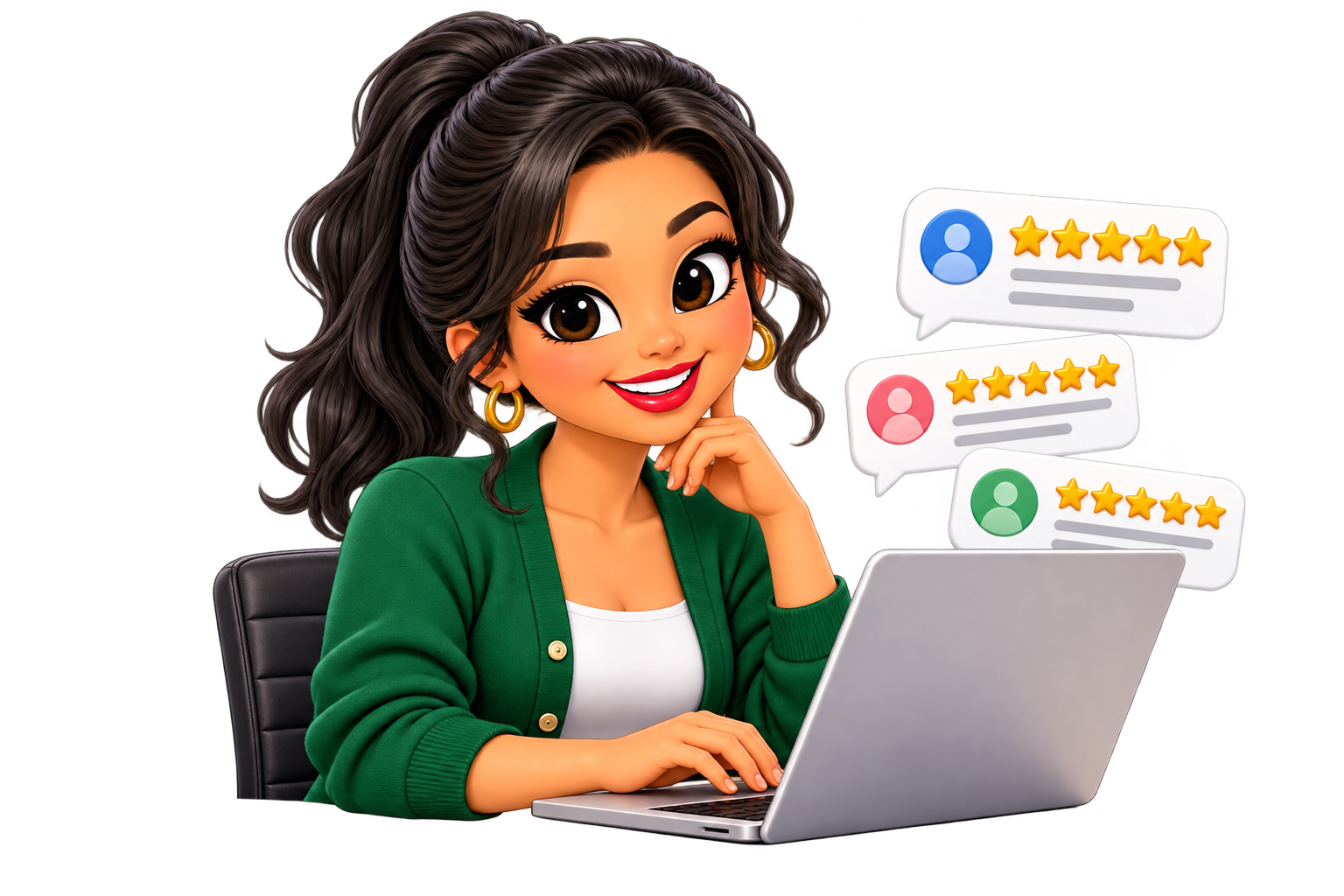 Annie illustrating Reputation Service