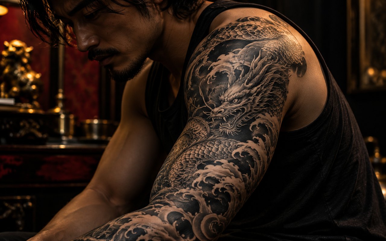 Japanese tattoo artwork