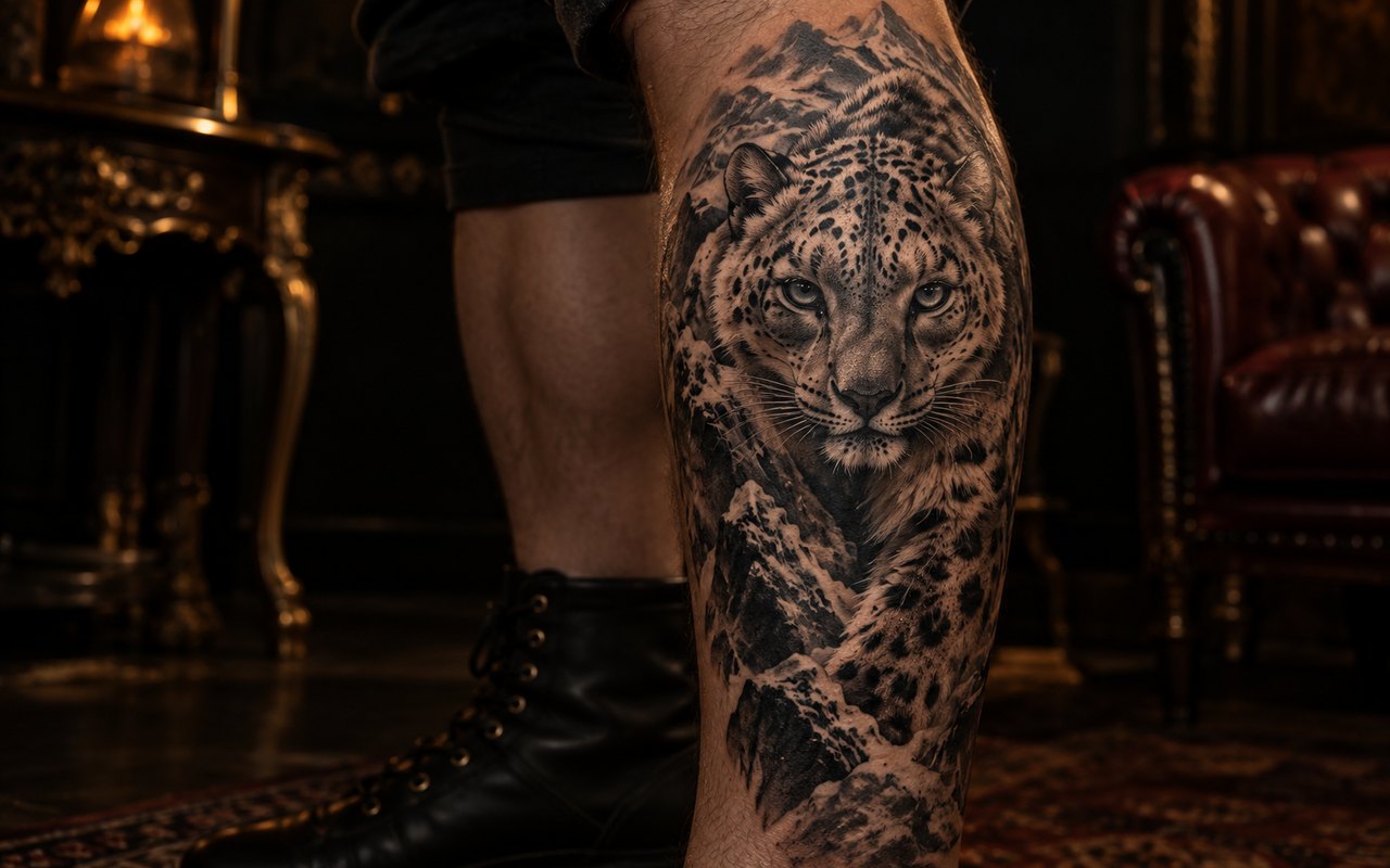 Realism tattoo artwork